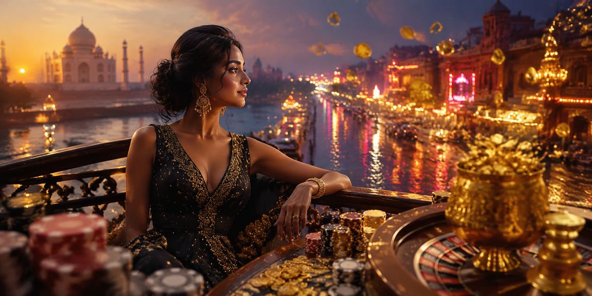 Golden casino jackpot coins stacked with chip tokens