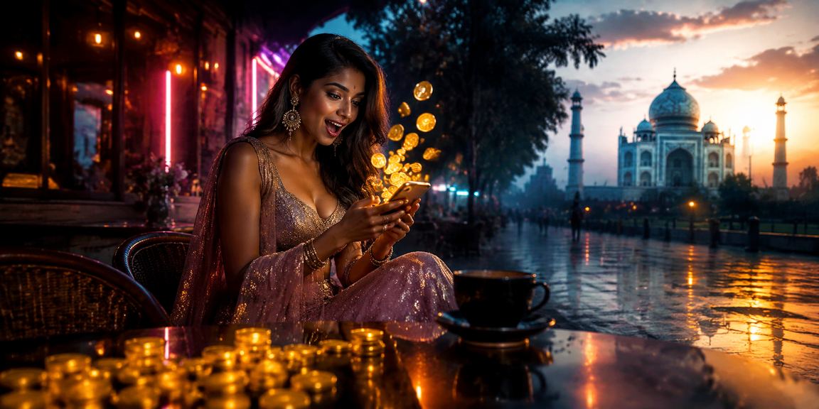 Two players playing Teen Patti card game in India